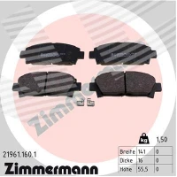 Brake pads for disc brakes