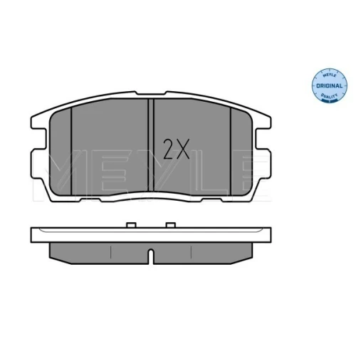 BRAKE PADS FOR DISC BRAKES - 2