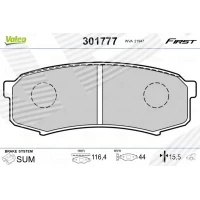 Brake pads for disc brakes