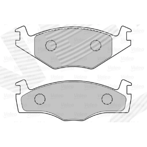 BRAKE PADS FOR DISC BRAKES - 1