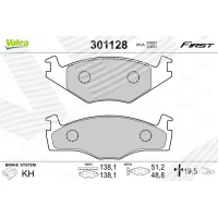 Brake pads for disc brakes