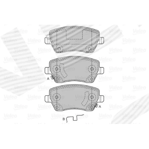 BRAKE PADS FOR DISC BRAKES - 1