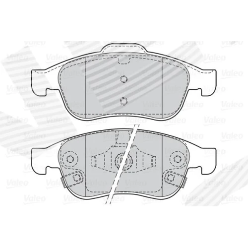 BRAKE PADS FOR DISC BRAKES - 1