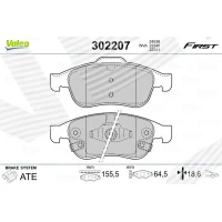 Brake pads for disc brakes