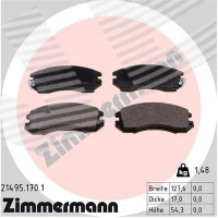 Brake pads for disc brakes