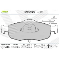 Brake pads for disc brakes