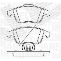 Brake pads for disc brakes