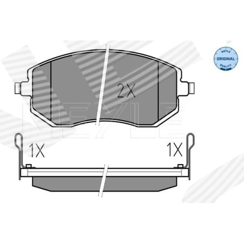 BRAKE PADS FOR DISC BRAKES - 0