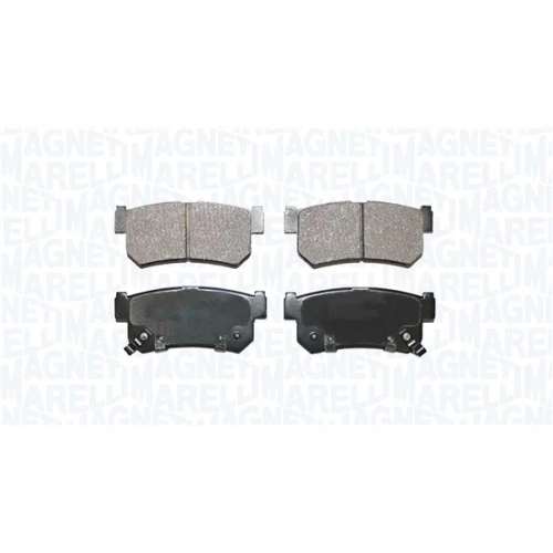 BRAKE PADS FOR DISC BRAKES - 0