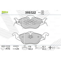 Brake pads for disc brakes