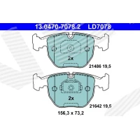 Brake pads for disc brakes