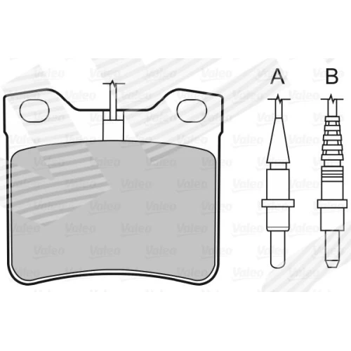 BRAKE PADS FOR DISC BRAKES - 1