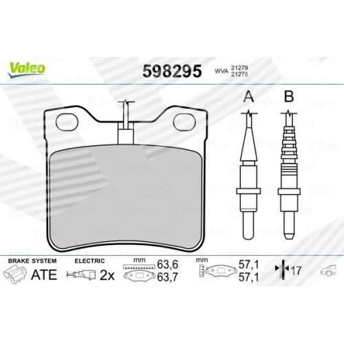 BRAKE PADS FOR DISC BRAKES - 0