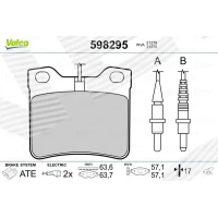 Brake pads for disc brakes