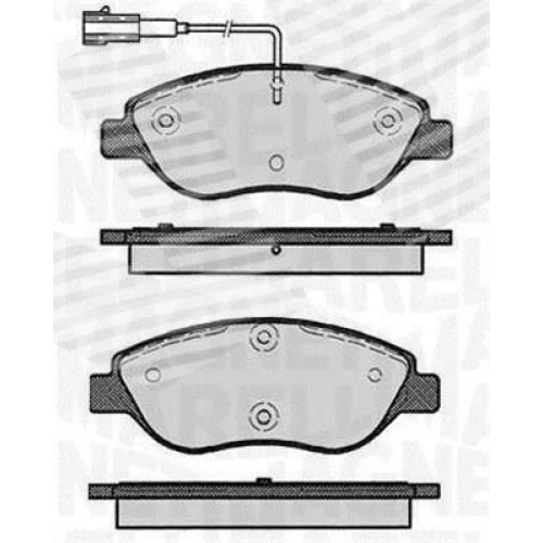 BRAKE PADS FOR DISC BRAKES - 0