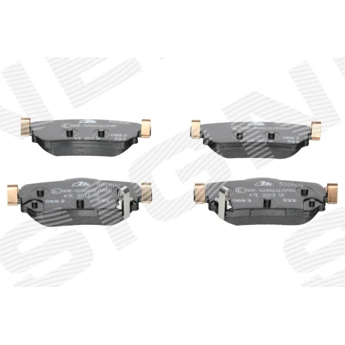 BRAKE PADS FOR DISC BRAKES - 1