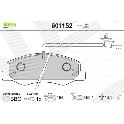 BRAKE PADS FOR DISC BRAKES - 0