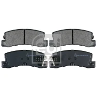 Brake pads for disc brakes