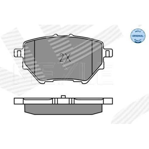 BRAKE PADS FOR DISC BRAKES - 1