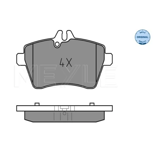 BRAKE PADS FOR DISC BRAKES - 1