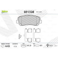 Brake pads for disc brakes