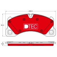 Brake pads for disc brakes