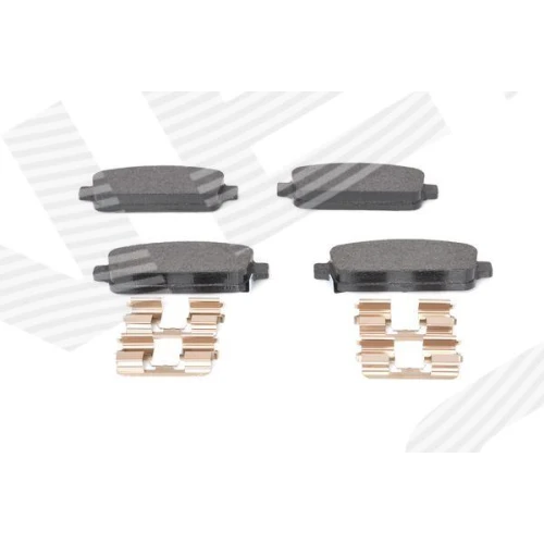 BRAKE PADS FOR DISC BRAKES - 4