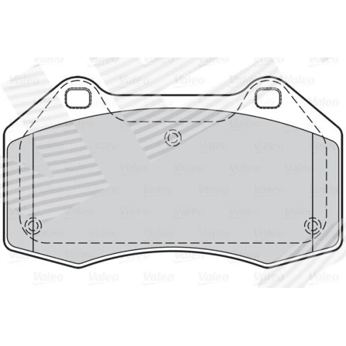 BRAKE PADS FOR DISC BRAKES - 1