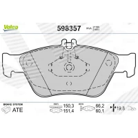 Brake pads for disc brakes