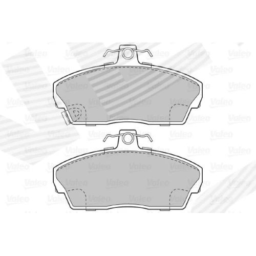 BRAKE PADS FOR DISC BRAKES - 1