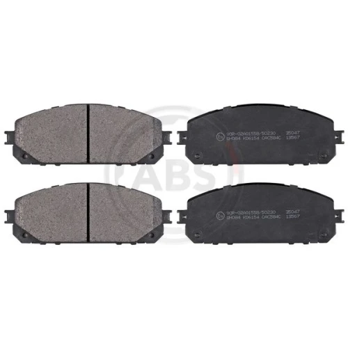 BRAKE PADS FOR DISC BRAKES - 0