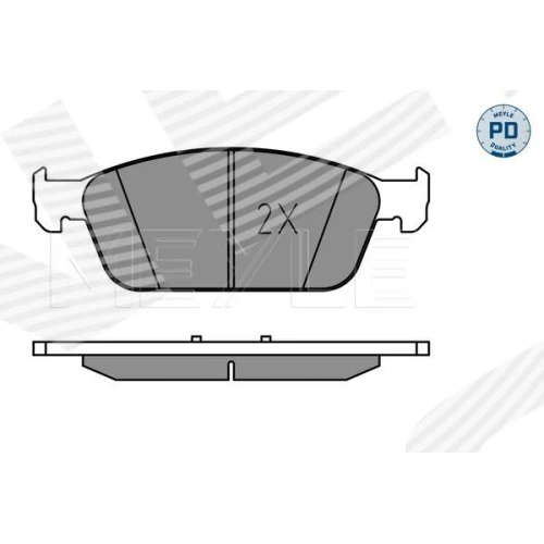 BRAKE PADS FOR DISC BRAKES - 1