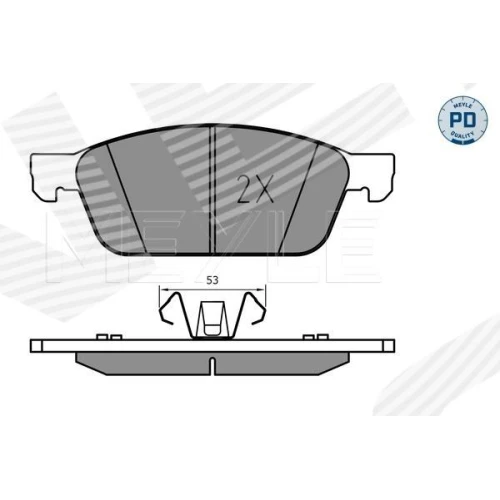 BRAKE PADS FOR DISC BRAKES - 0