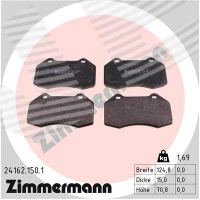 Brake pads for disc brakes