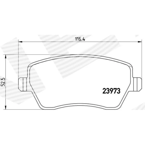 BRAKE PADS FOR DISC BRAKES - 0