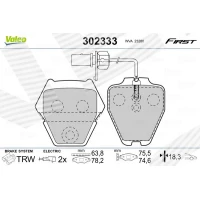 Brake pads for disc brakes