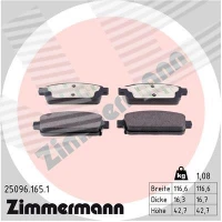 Brake pads for disc brakes