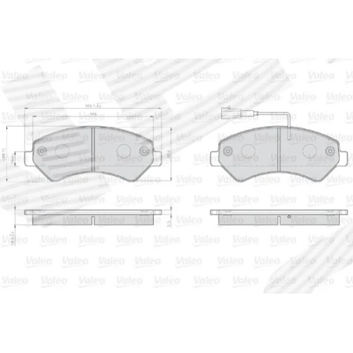 BRAKE PADS FOR DISC BRAKES - 1