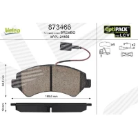 Brake pads for disc brakes