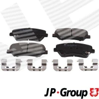 Brake pads for disc brakes