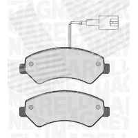 Brake pads for disc brakes