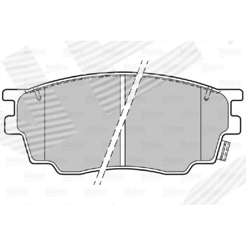 BRAKE PADS FOR DISC BRAKES - 1