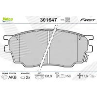 Brake pads for disc brakes