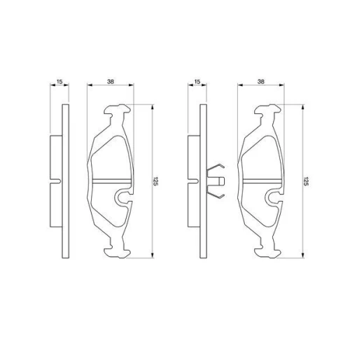 BRAKE PADS FOR DISC BRAKES - 4