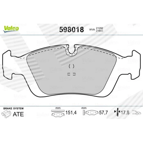 BRAKE PADS FOR DISC BRAKES - 0