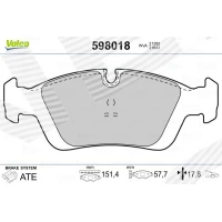 Brake pads for disc brakes