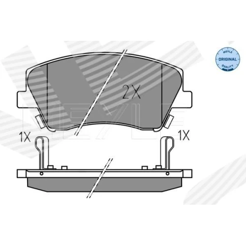 BRAKE PADS FOR DISC BRAKES - 0