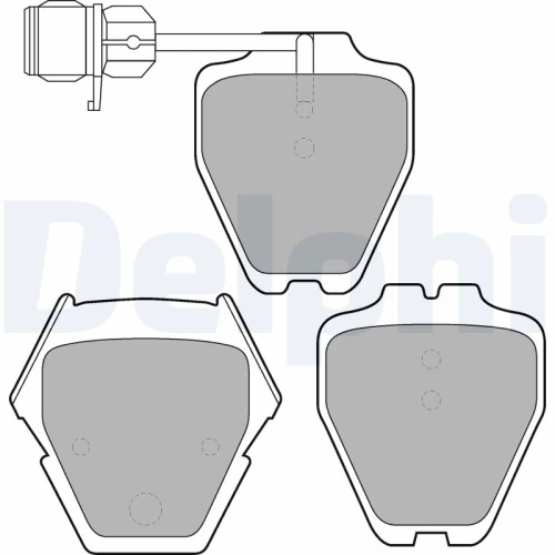 BRAKE PADS FOR DISC BRAKES - 0