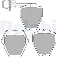 Brake pads for disc brakes