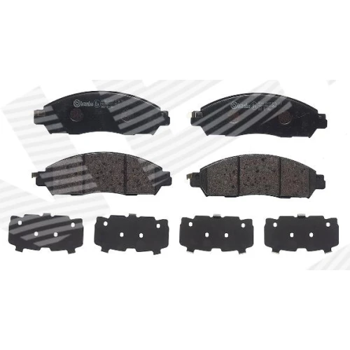 BRAKE PADS FOR DISC BRAKES - 1